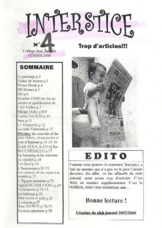 Interstice N°4 (Février 2008)